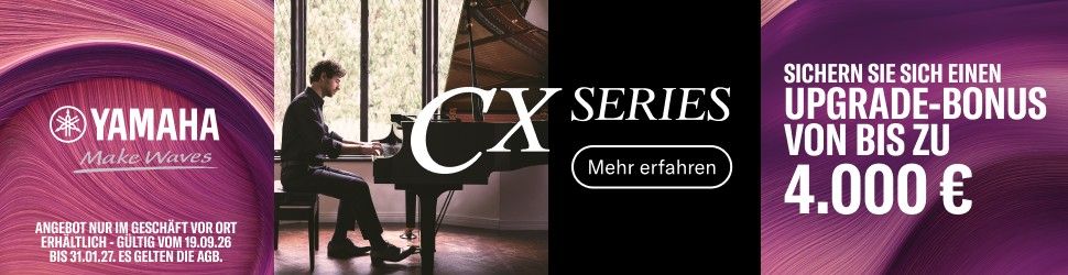 Yamaha UPGRADE-BONUS für Flügel der CX-Serie